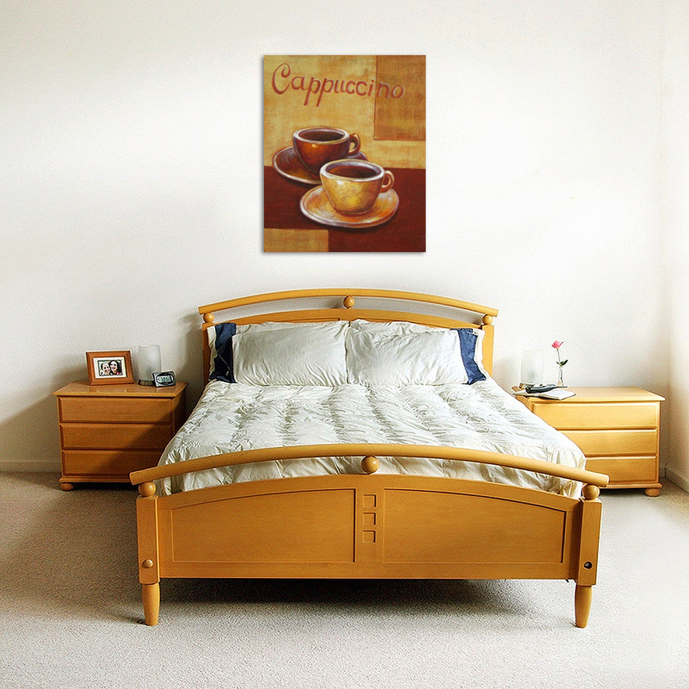 Cappuccino on the wall