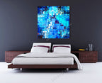 Knife Painting AF41 on the wall