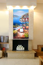 Knife Painting YA1368 on the wall