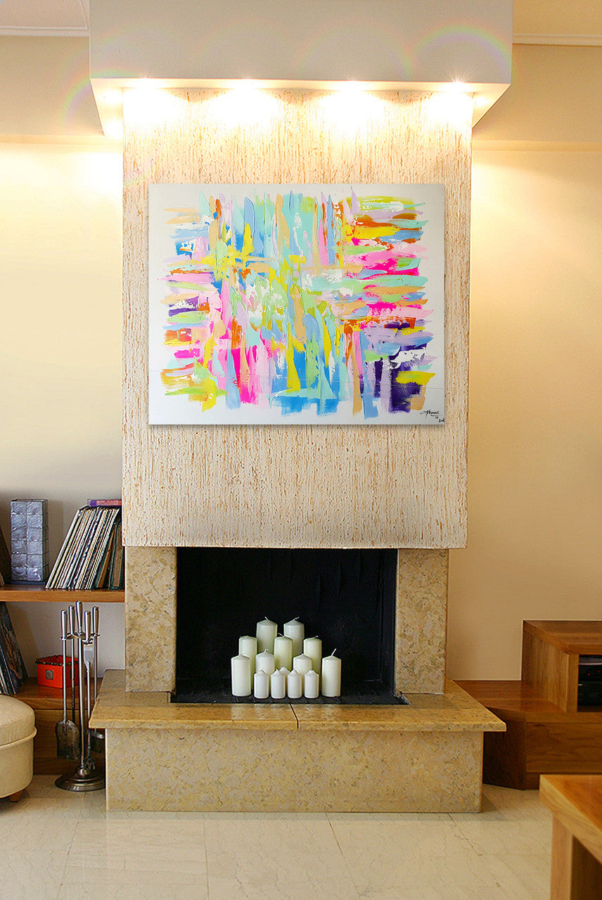 Pastel Paradise  on the wall
