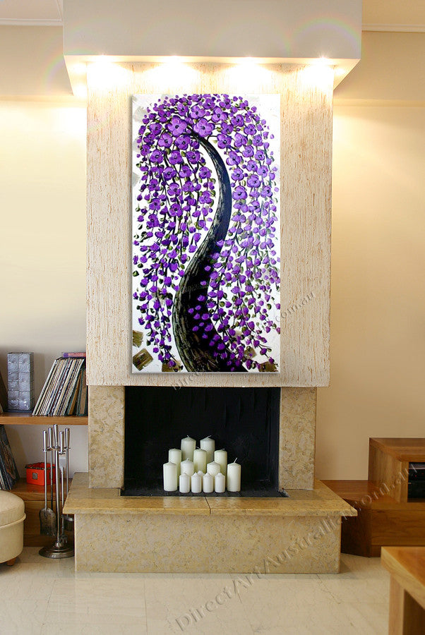 Knife Painting SAH143 on the wall