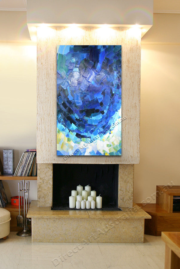 Knife Painting AF26 on the wall