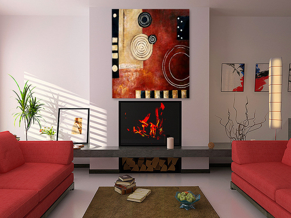 Modern128 on the wall