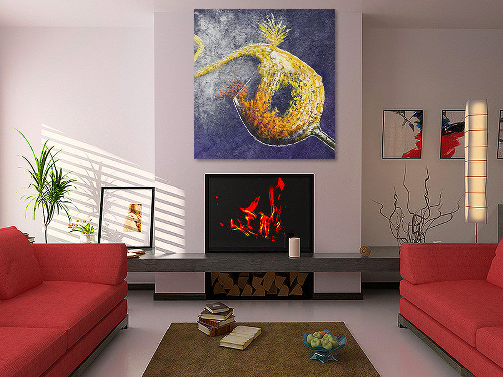Modern124 on the wall
