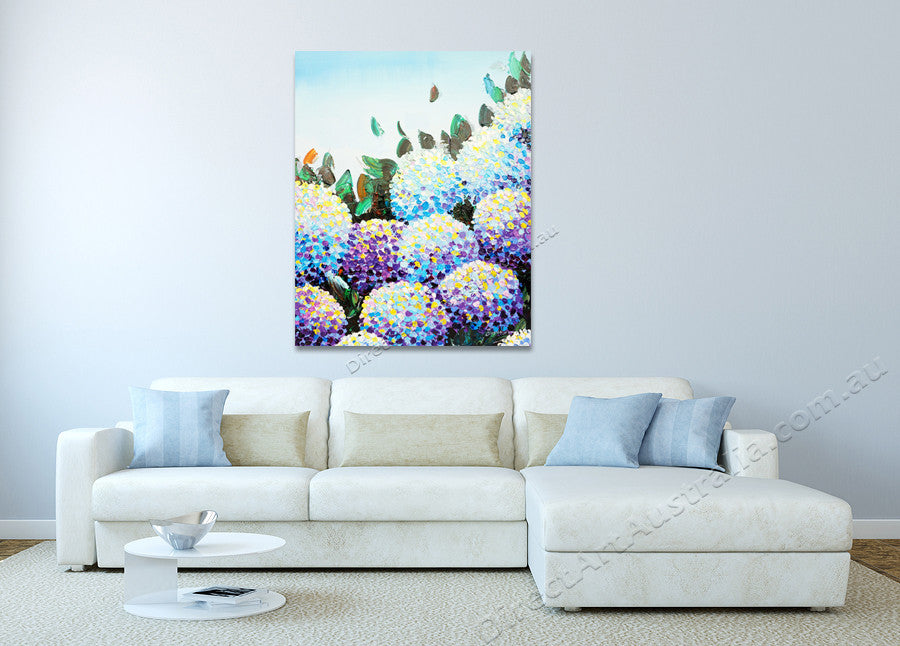 Knife Painting AF24 on the wall