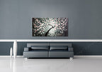 Knife Painting SAH084 on the wall