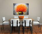 Knife Painting YA1026 on the wall