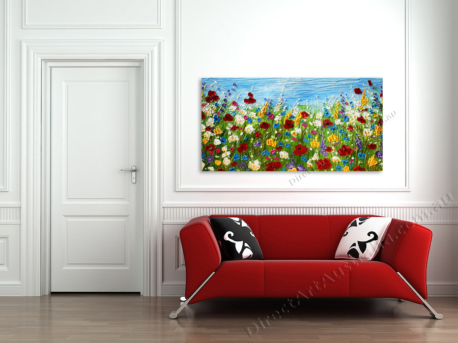 Knife Painting FA92541 on the wall
