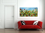 Knife Painting FA92541 on the wall