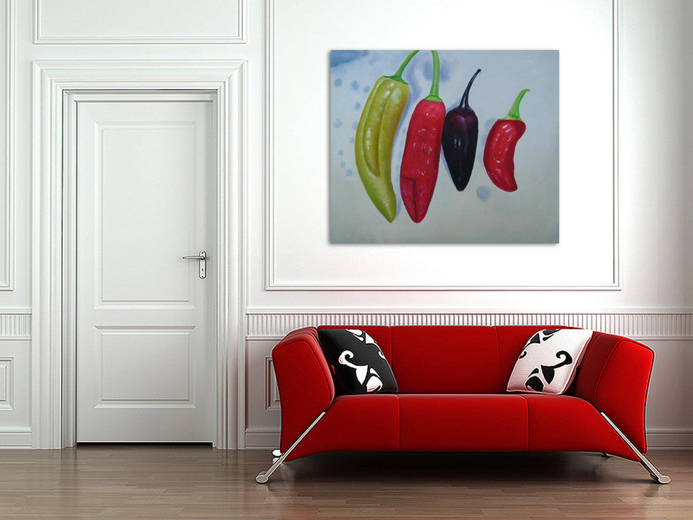 Chili Pepper on the wall
