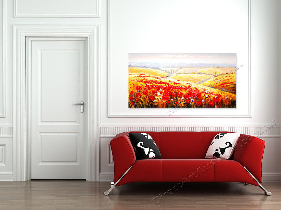 Knife Painting YA1360 on the wall