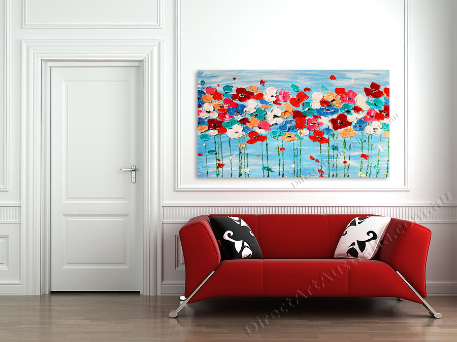Knife Painting FA92532 on the wall