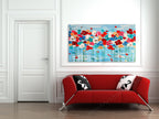 Knife Painting FA92532 on the wall