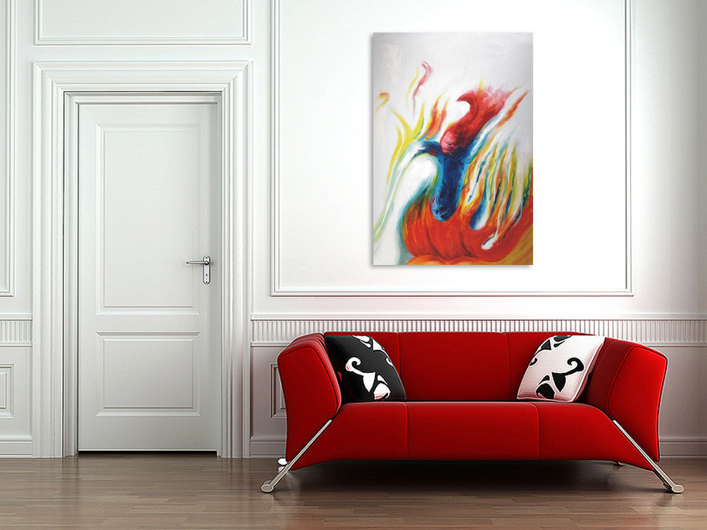 Playful Flame2 on the wall
