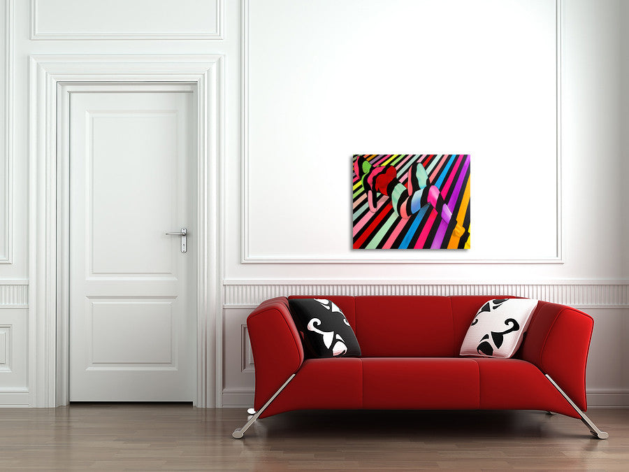 Blend on the wall