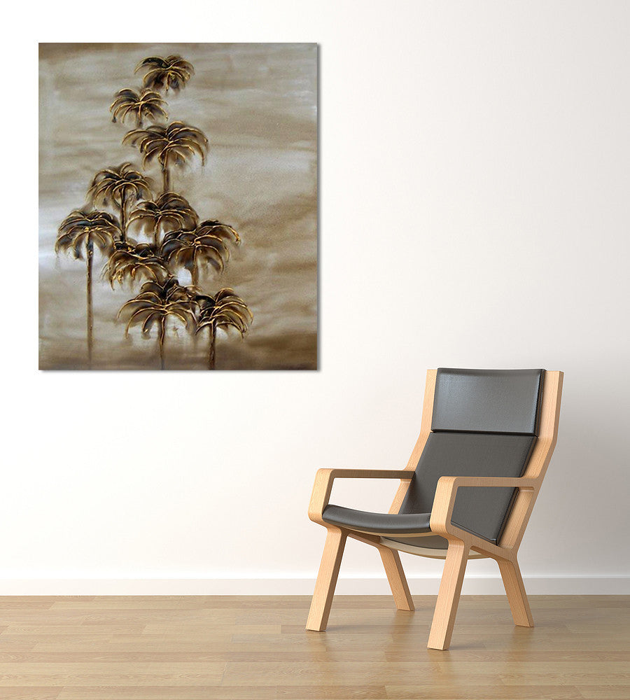 Coconut Trees Two on the wall
