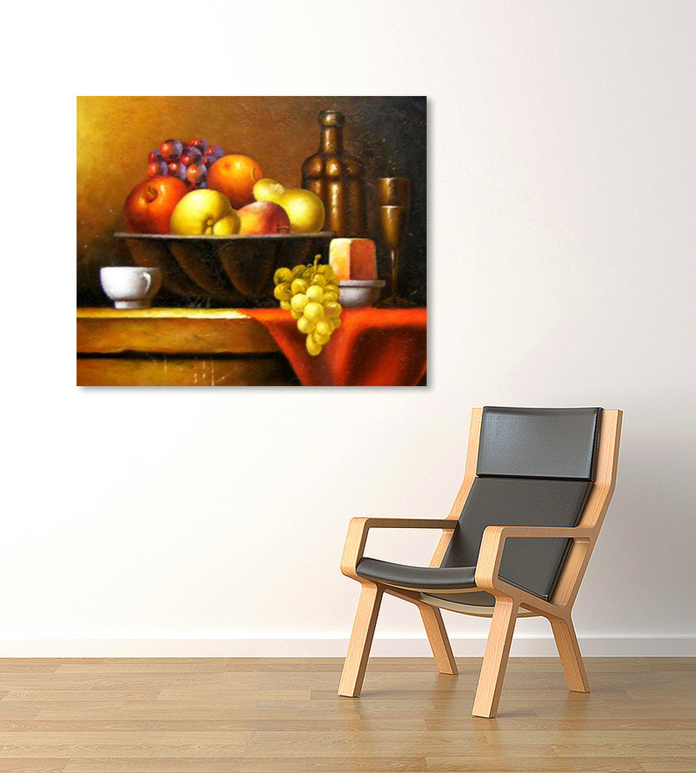 Fresh on the wall