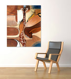 Concealed Giraffe on the wall