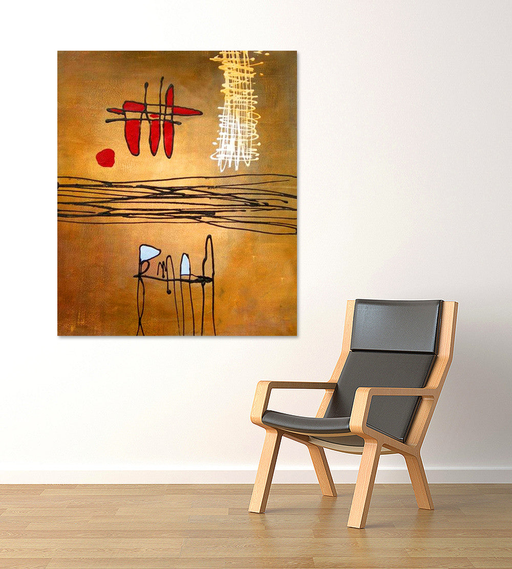 Airplane on the wall