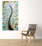 Knife Painting SAH143-3 on the wall