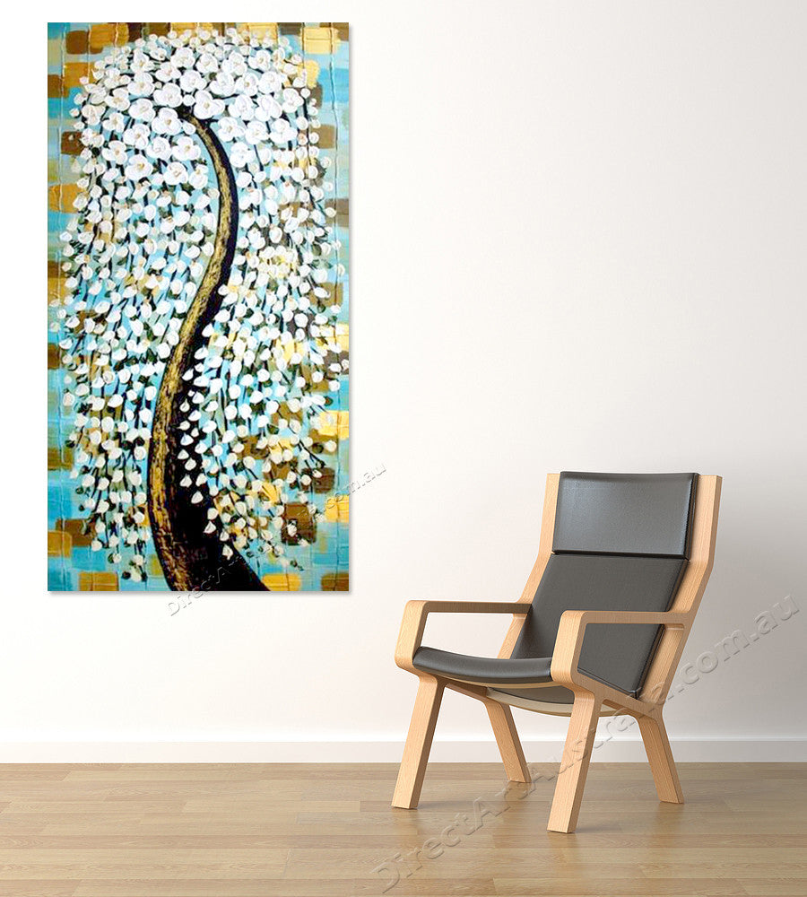 Knife Painting SAH143-3 on the wall