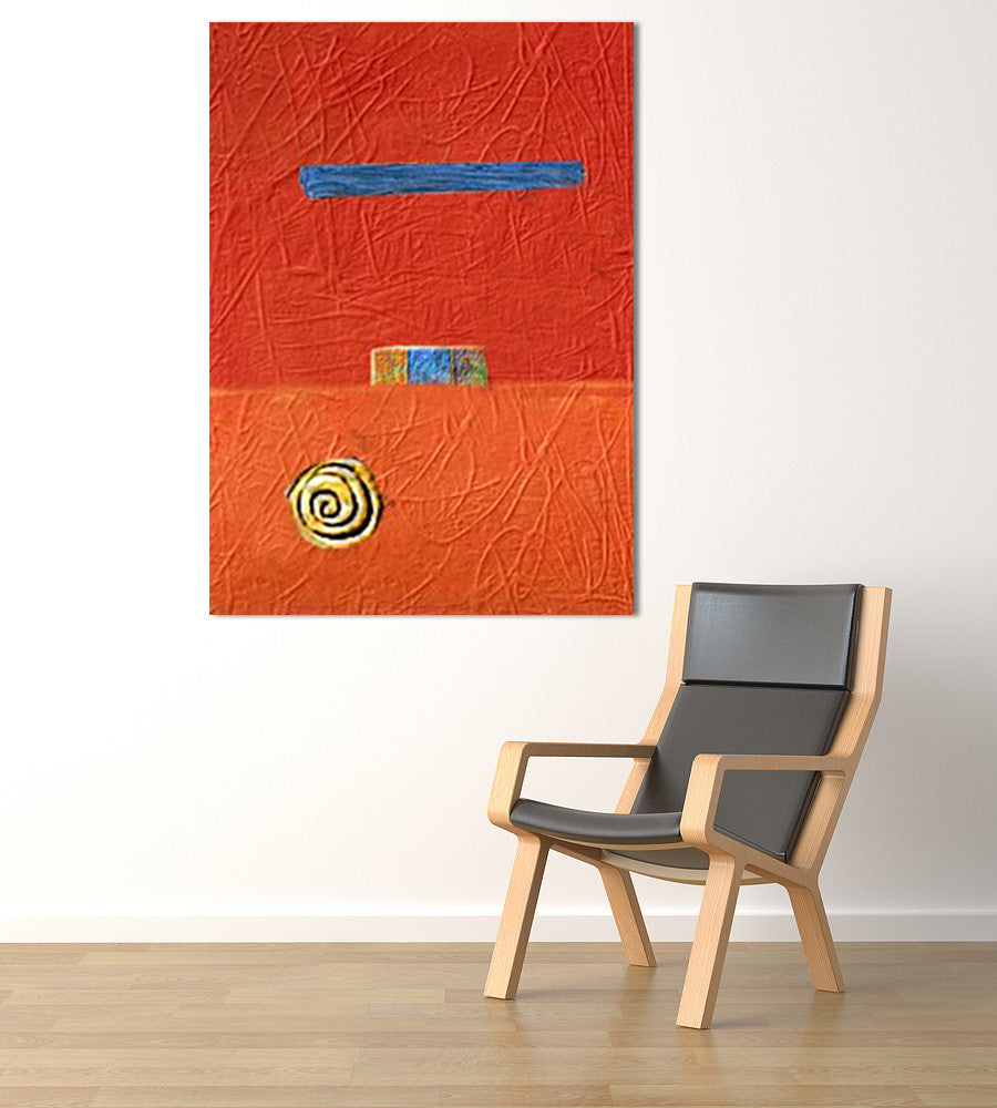 Elements of Earth on the wall
