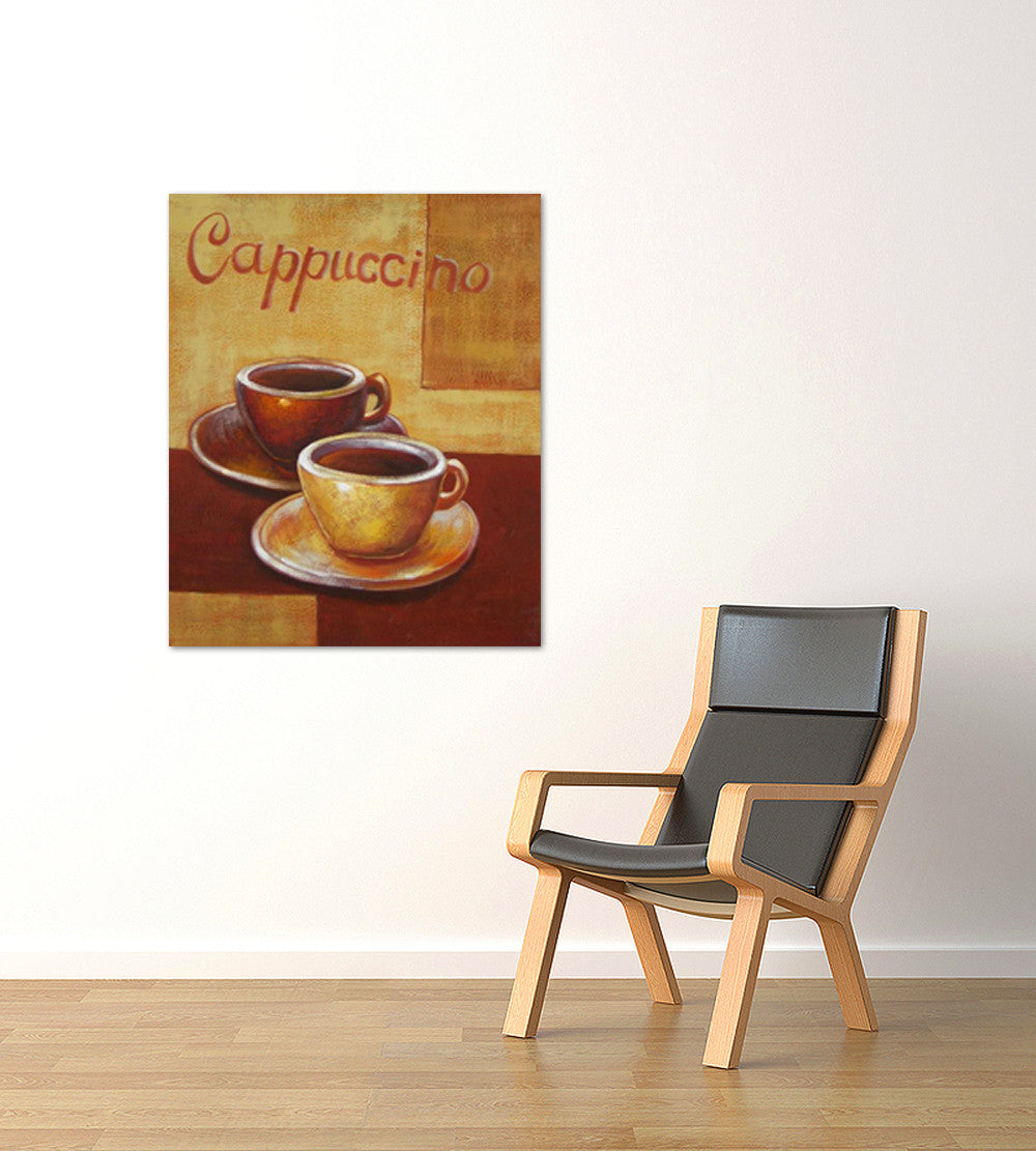 Cappuccino on the wall