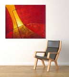 Golden Road on the wall