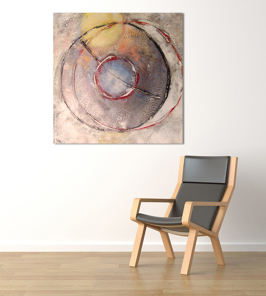 Magnified on the wall