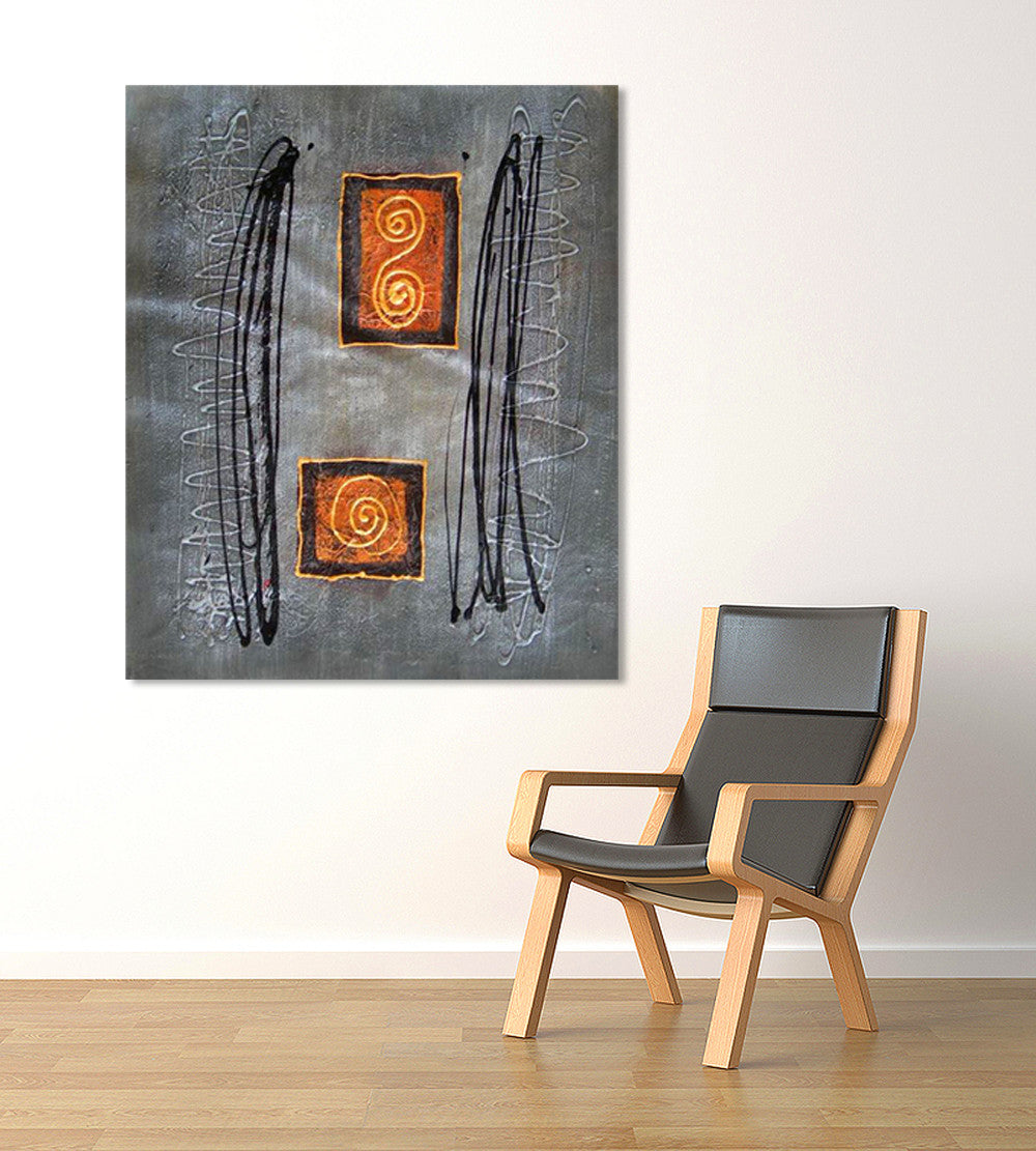 Whirls on the wall