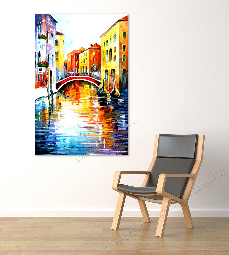 Knife Painting AF43 on the wall
