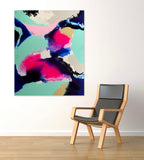 Pond on the wall