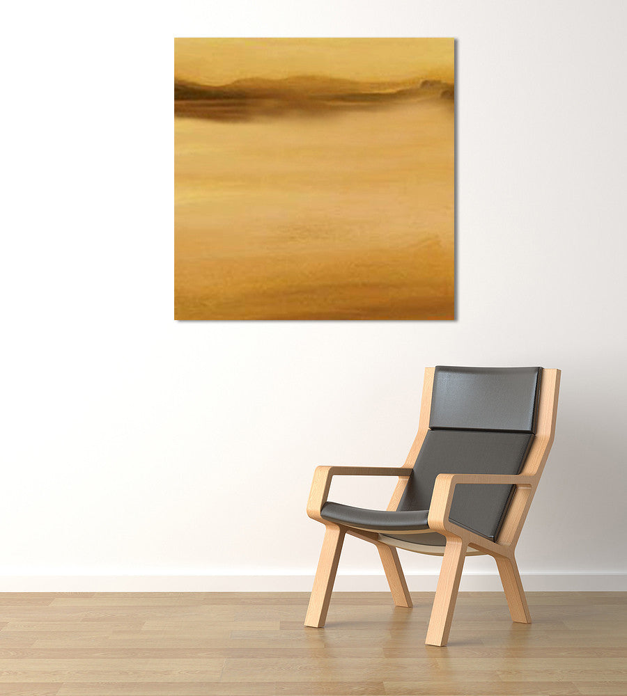 Golden Beginning on the wall
