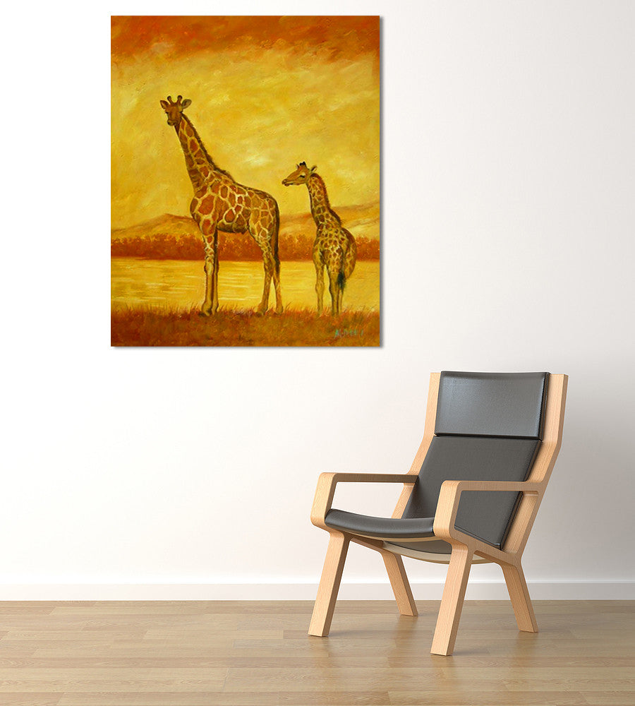 Safari on the wall