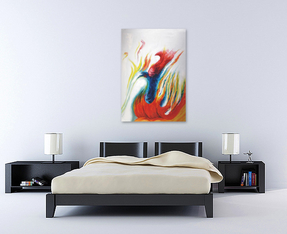 Playful Flame2 on the wall