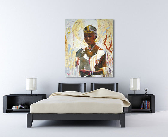 Princess on the wall