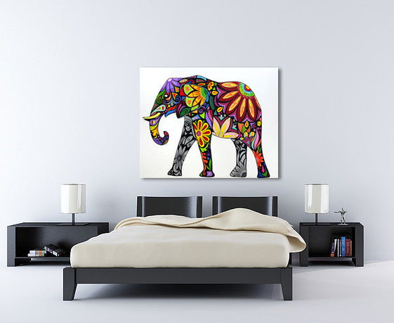Elephant on the wall
