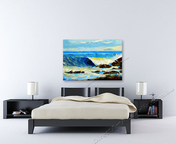 Knife Painting AF37 on the wall