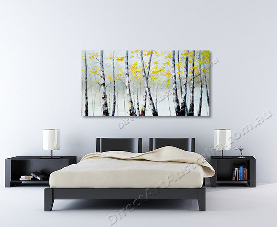 Knife Painting YA1359 on the wall
