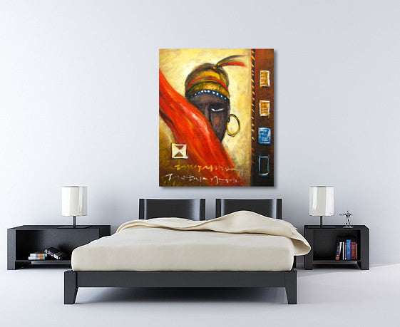 Zarah Collection 14 on the wall