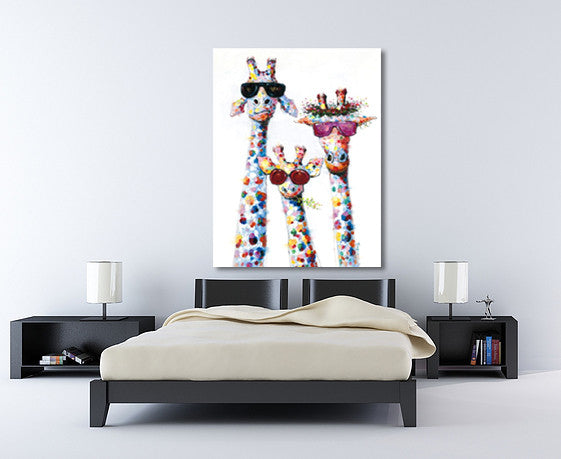 Cool Giraffes on the wall