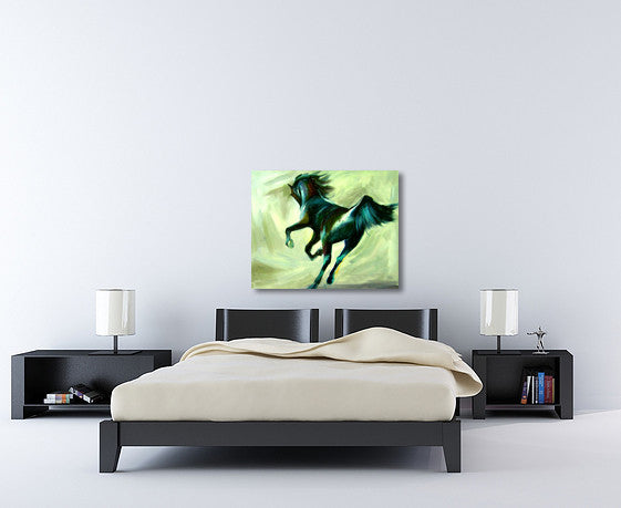 Mustang One on the wall