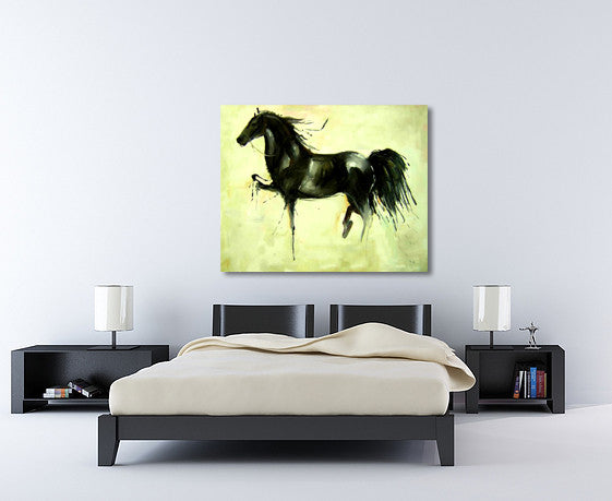 Mustang Two on the wall