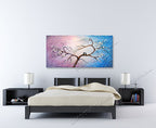 Knife Painting SAH045 on the wall