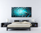 Knife Painting SAH009 on the wall