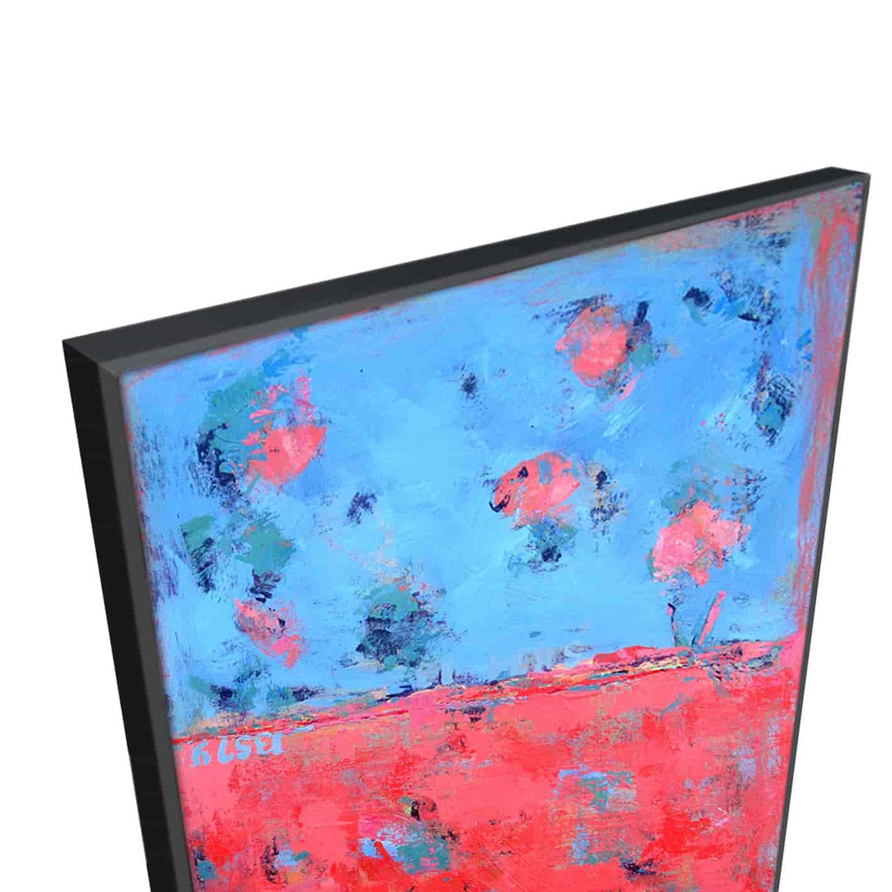 Brooke Howie | Red Blue Abstract