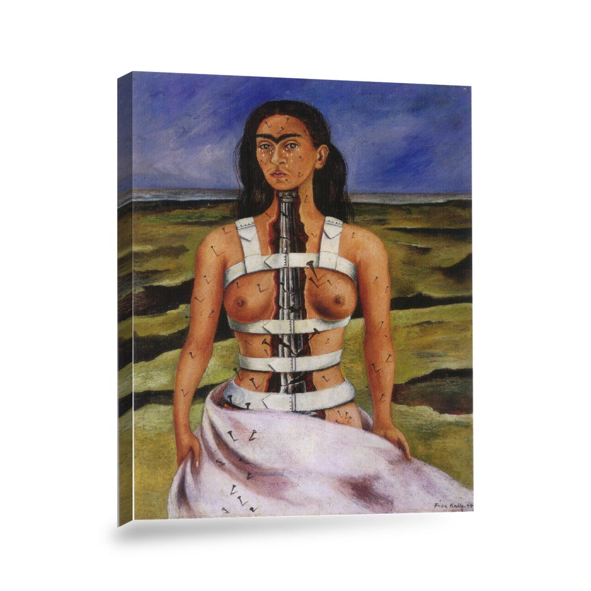 The Broken Column Stretched Ready to Hang Gallery Wrap