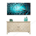 Knife Painting SAH009 on the wall