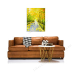 Knife Painting SAH020 on the wall