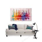 Knife Painting FA074 on the wall